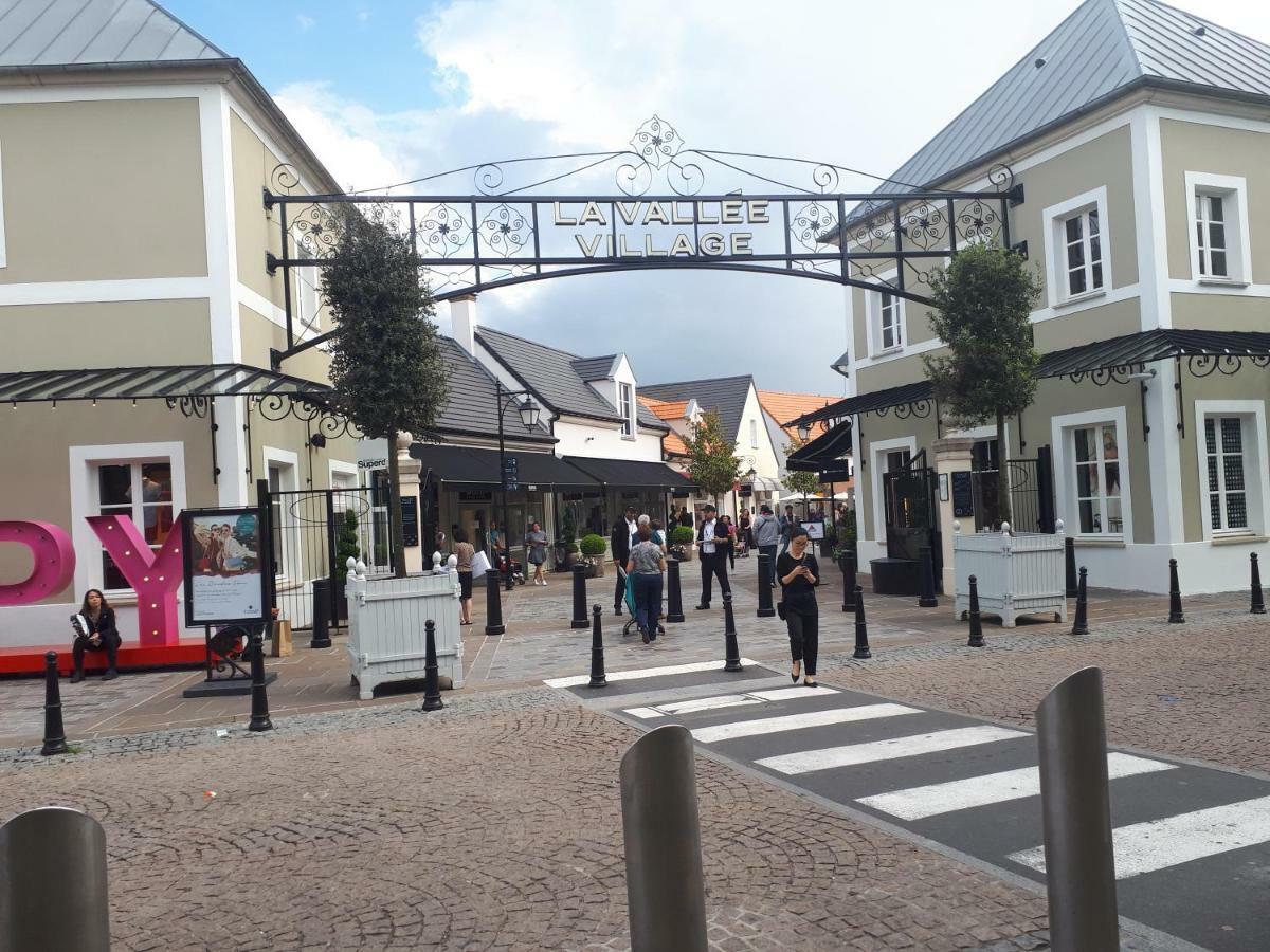 Le Charleston 3P 5 Minutes Disney Parking Gratuit Terrasse シェシー エクステリア 写真